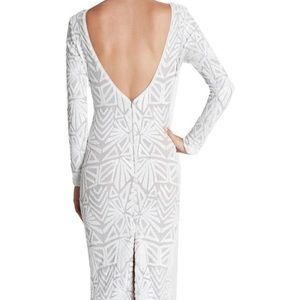 Dress The Population Emery Long Sleeve Dress